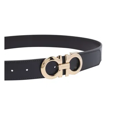 Ferragamo Men's Reversible And Adjustable Gancini Belt