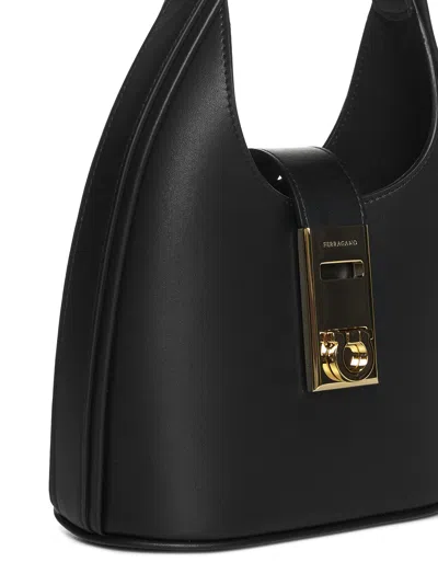 Ferragamo Women Leather Hobo Mini Bag