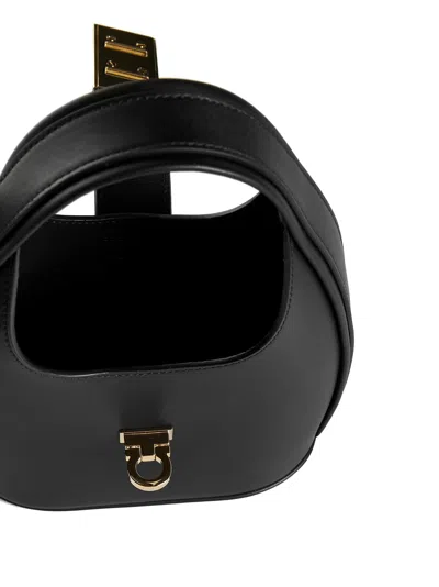 Ferragamo Women Leather Hobo Mini Bag