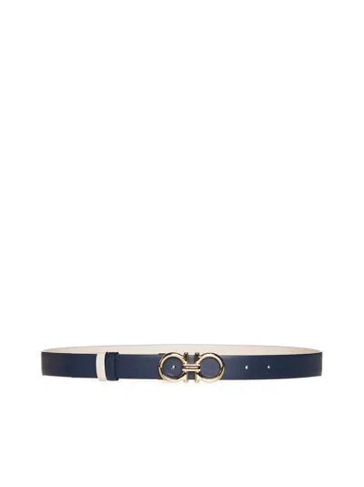 Ferragamo Women Reversible Gancini Belt From