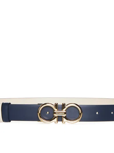 Ferragamo Women Reversible Gancini Belt From
