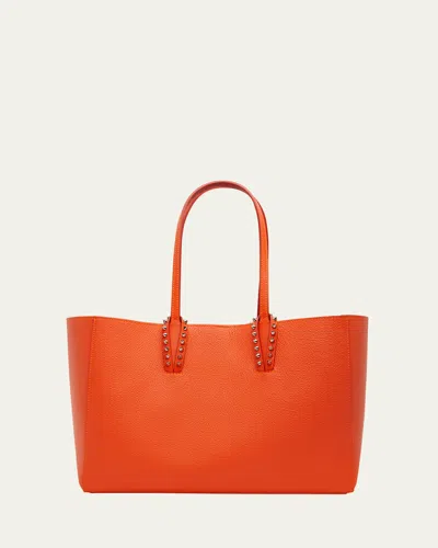 Christian Louboutin Cabata Soft Small Tote Bag In Grained Leather