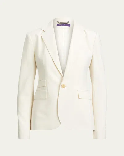 Ralph Lauren Cashmere Jacketing Lnd Jkt In White