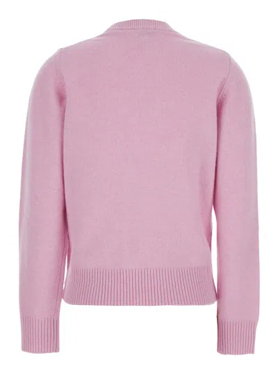 Ganni Wool Sweater With Poodle