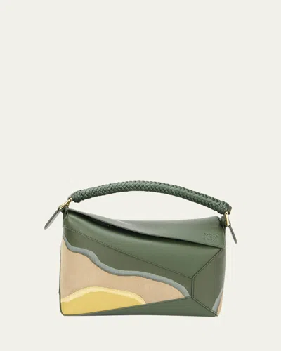 Loewe Puzzle Edge Small Top-handle Bag In Nappa Leather