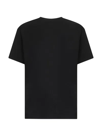 Givenchy Cotton T-shirt With Stamp Print Clothing In Black