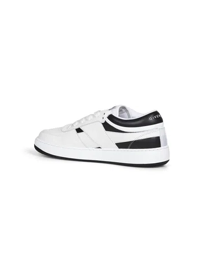 Givenchy G Move Low-top Sneakers In Calf Leather In White