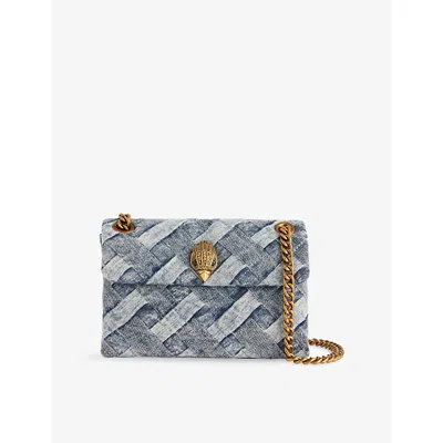 Kurt Geiger Womens Mini Kensington Denim Cross Body Bag