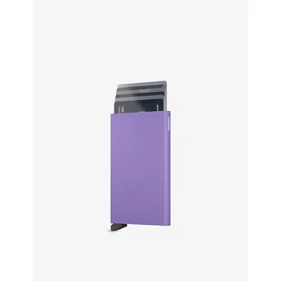 Secrid Womens Lilac Cardprotector Aluminium Cardholder