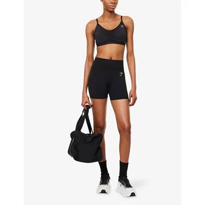 Gymshark Womens Black Vital Sculpt Seamless Shorts Xl