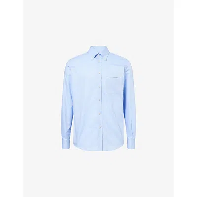 Valentino "vlogo Signature" Shirt In Blue