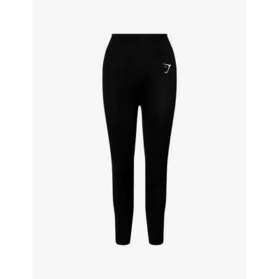 Gymshark Womens Black Vital Sculpt Seamless Leggings