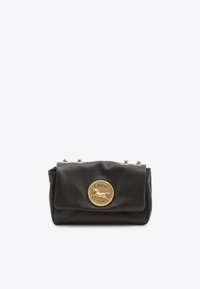 Chloé Small Heritage Calf Leather Crossbody Bag