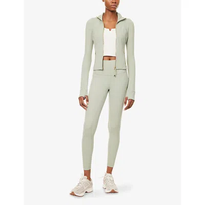Lululemon Womens Fog Green Align™ High-rise 25' Leggings In Green