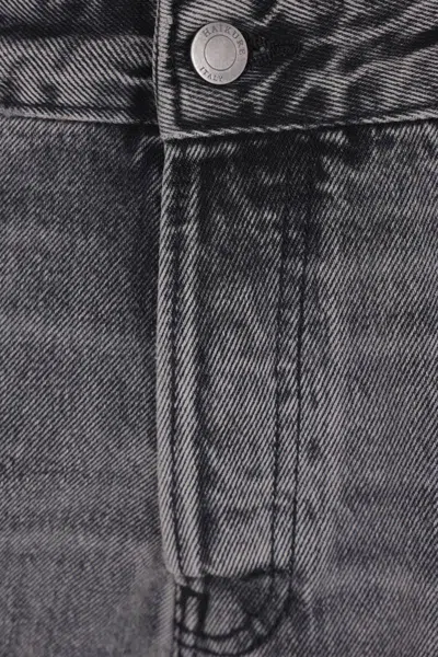 Haikure Wide-leg Mid-rise Jeans In Gray