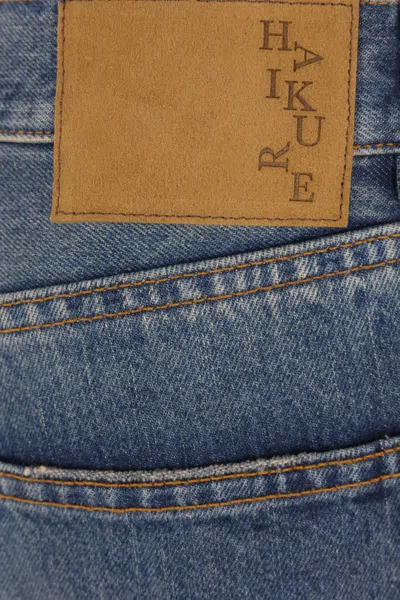 Haikure Bethany Oil Blue Denim Pants