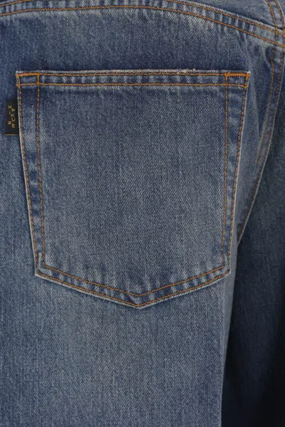 Haikure Bethany Oil Blue Denim Pants