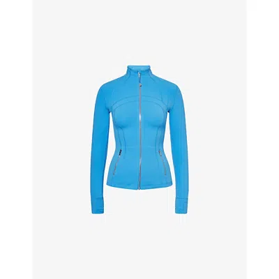 Lululemon Womens Pool Party Silver Silver Define Nulu™ Stretch-woven Jacket