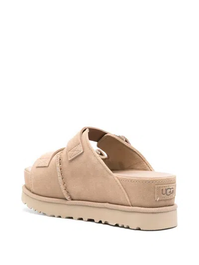 Ugg Goldenstar Hi Sandals In Brown