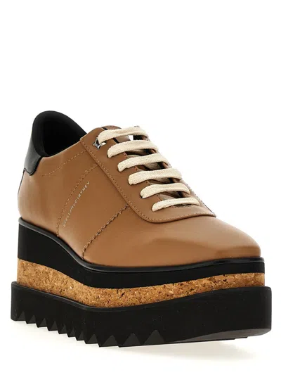 Stella Mccartney Wedge Platform Sneakers Heel Detail