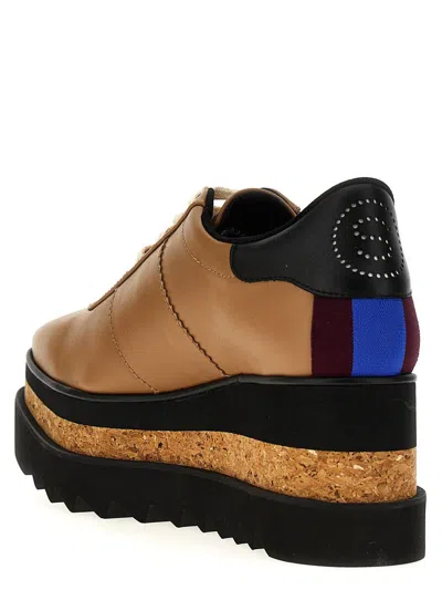 Stella Mccartney Wedge Platform Sneakers Heel Detail