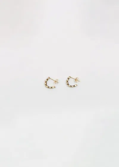 Noguchi Bijoux Bijoux Tsubu Mini Hoop Earrings