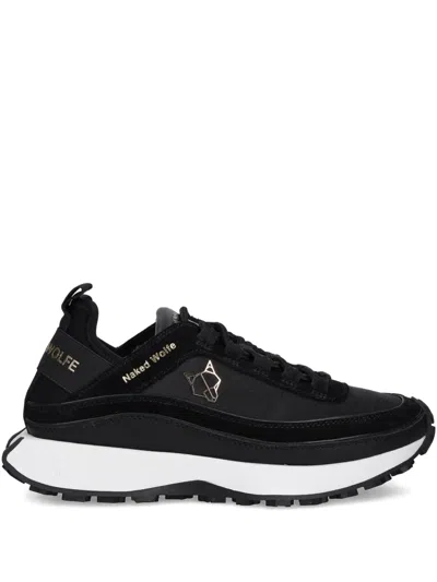 Naked Wolfe Petal Sneakers In Black