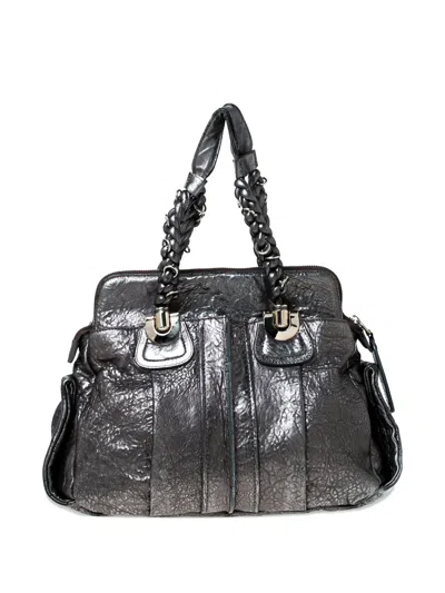 Pre-owned Chloé Heloise Leather Tote Bag