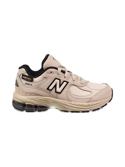 New Balance 2002r "timberwolf/black" Sneakers In Nude