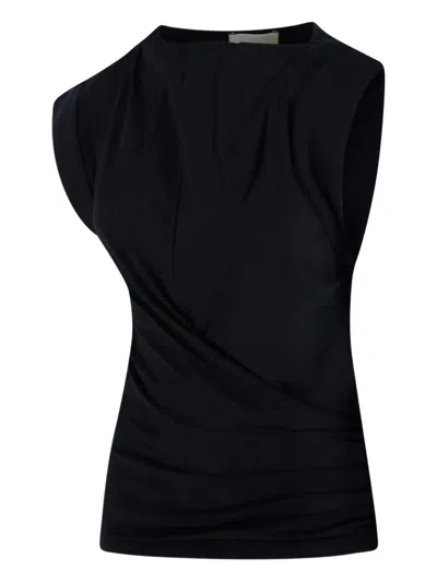 Isabel Marant Étoile Gz T-shirt With Cap Sleeves And Draped Detail