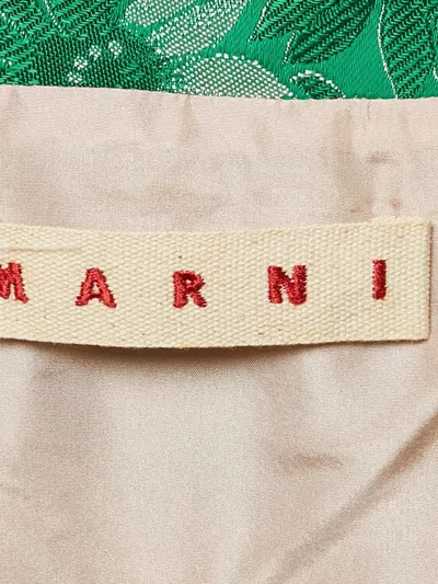 Pre-owned Marni Floral-jacquard Jacket