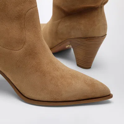 Aquazzura Boogie Camel-coloured Texan Boots