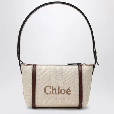 Chloé Carry Bag In Sand Canvas