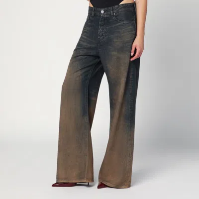 Diesel 1996 D-sire Jeans In Medium Blue With Faded Effect Women In Multi