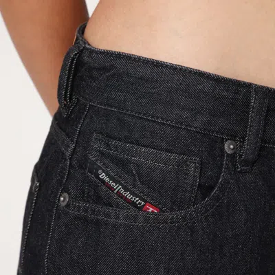 Diesel De-sire Bermuda Shorts In Dark Denim Women