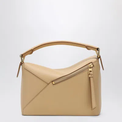 Loewe Puzzle Edge Small Bag Silk Beige