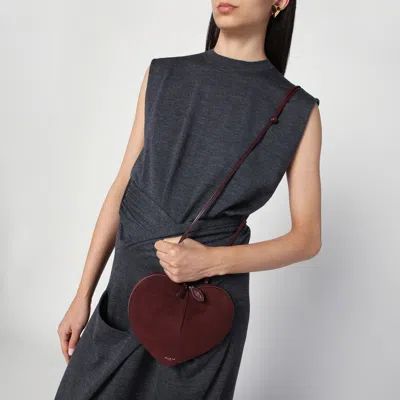 Alaïa Le Coeur Bag Dark Red Bi-material