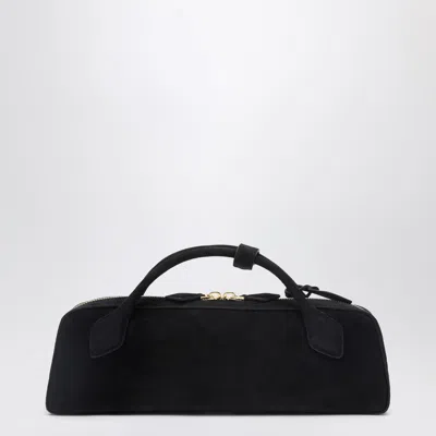 Alaïa Le Teckel Clutch Black In Suede