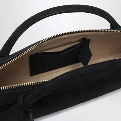 Alaïa Le Teckel Clutch Black In Suede