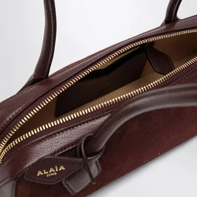 Alaïa Le Teckel Small Bag Dark Bi-material