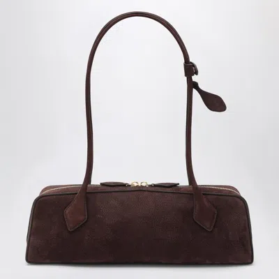 Alaïa Le Teckel Bag Medium Brown In Nubuck