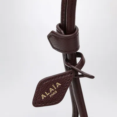 Alaïa Le Teckel Small Bag Dark Bi-material