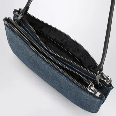 Diesel 1dr Twin Shoulder Bag In Blue Denim Women