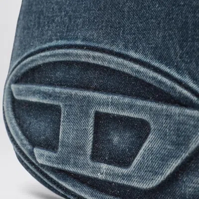 Diesel 1dr Twin Shoulder Bag In Blue Denim Women
