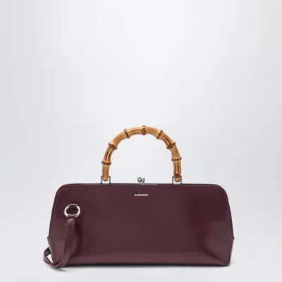 Jil Sander Small Bamboo Bag Goji