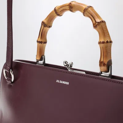 Jil Sander Small Bamboo Bag Goji