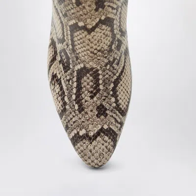 Paris Texas Lavinia Boots In Python-printed Leather