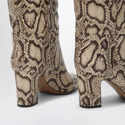 Paris Texas Lavinia Boots In Python-printed Leather
