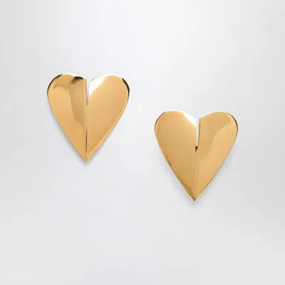 Alaïa Le Coeur Mini Earrings Gold