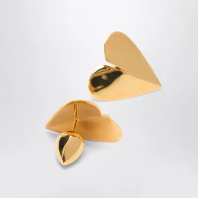 Alaïa Le Coeur Mini Earrings Gold